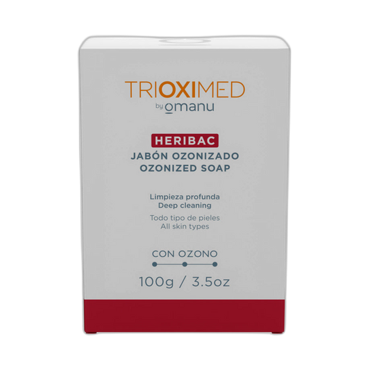 TRIOXIMED  Heribac Jabon 100gr (fondo limpio)