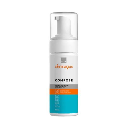 Dermagius Compose mousse de limpieza hidratante para rostro 150ml (fondo limpio)