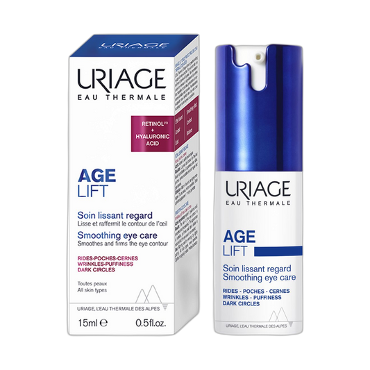 URIAGE Age lift contorno de ojos alisante y reafirmante 15ml (fondo limpio)