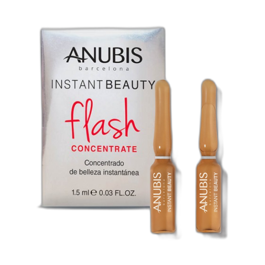 ANUBIS Instant beauty flash 2 amp x 1.5 ml (fondo limpio)
