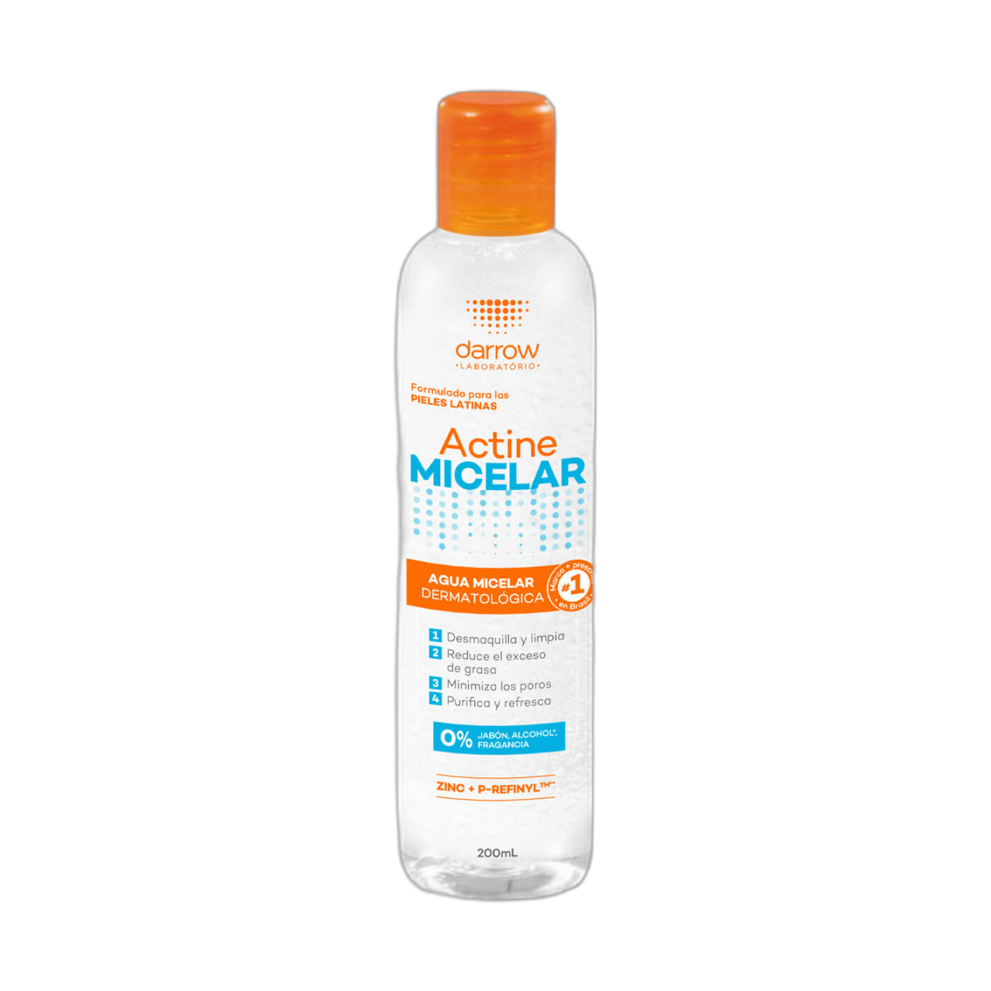 DARROW Actine Agua Micelar 200ml (fondo limpio)