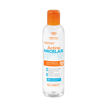 DARROW Actine Agua Micelar 200ml (fondo limpio)