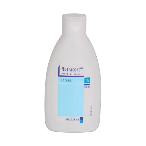 GALDERMA Nutracort loción 120ml (fondo limpio)