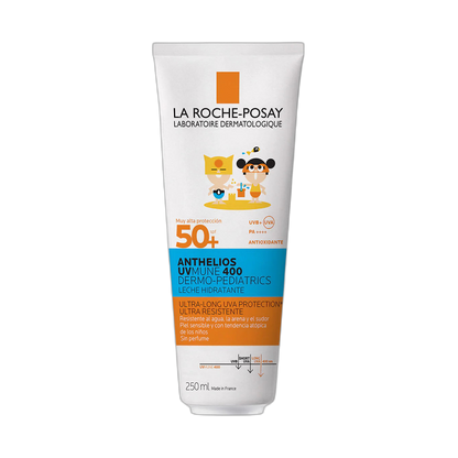 LRP ANTHELIOS UVMUNE 400 dermopediatrics milk FPS50+ 250ml (fondo limpio)