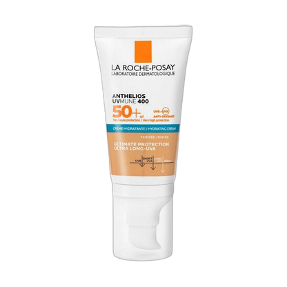 LRP ANTHELIOS UVMUNE 400 Crema con color FPS50+ 50ml (fondo limpio)