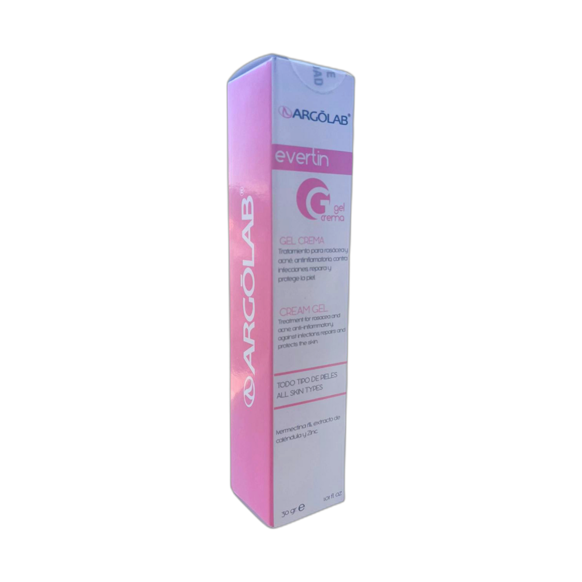 ARGOLAB Evertin gel crema 30gr (fondo limpio)