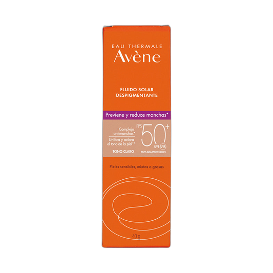 AVENE Fluido Solar despigmentante 40g tono claro (fondo limpio)
