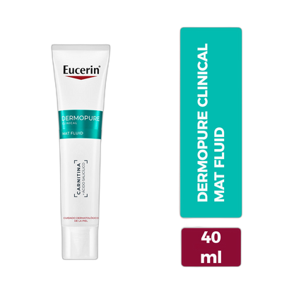 EUCERIN DERMOPURE FLUIDO MATIFICANTE 40ML (fondo limpio)