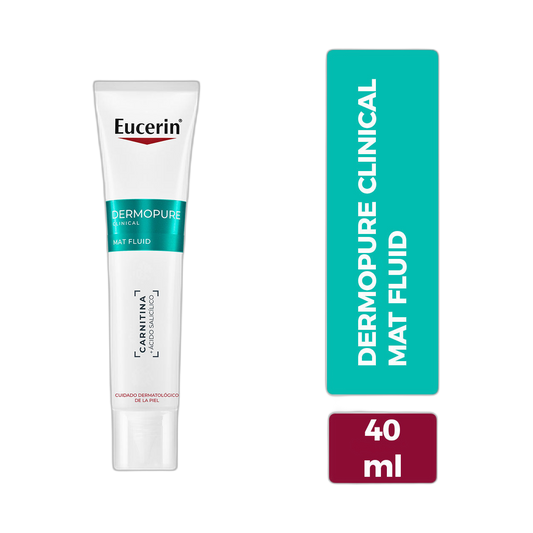 EUCERIN DERMOPURE FLUIDO MATIFICANTE 40ML (fondo limpio)