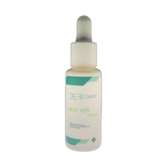 DERICARE AHA 10% serum (fondo limpio)
