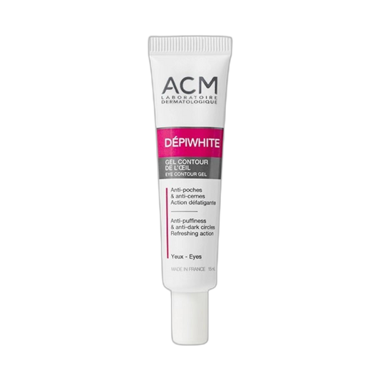 ACM DÉPIWHITE Gel contorno de ojos 15ml (fondo limpio)