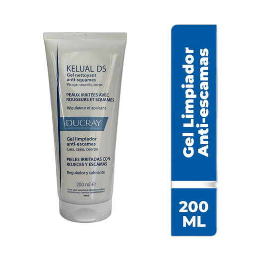 DUCRAY Kelual Ds gel limpiador 200ml (fondo limpio)