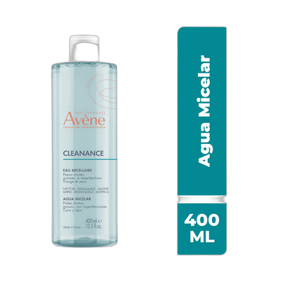 AVENE CLEANANCE Agua micelar 400ml (fondo limpio)
