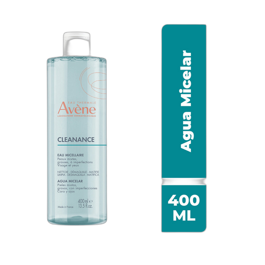 AVENE CLEANANCE Agua micelar 400ml (fondo limpio)