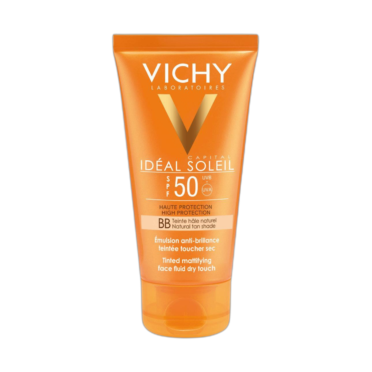 VICHY Ideal Soleil Bb toque seco con tinte fps50+ 50ml (fondo limpio)