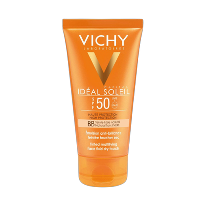 VICHY Ideal Soleil Bb toque seco con tinte fps50+ 50ml (fondo limpio)