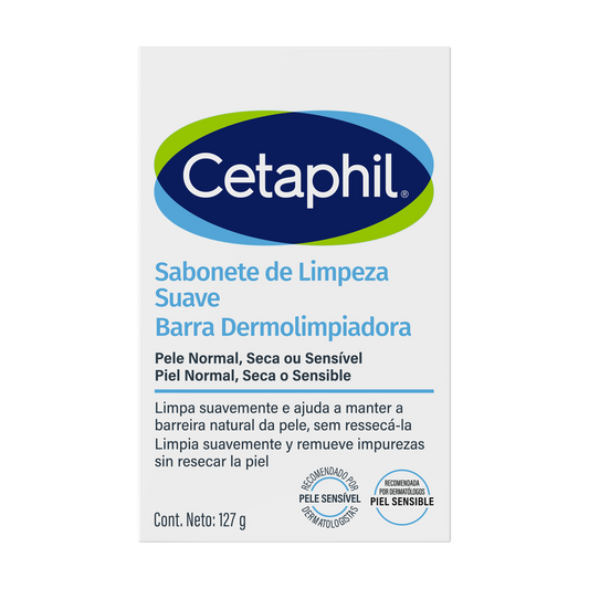 CETAPHIL Barra dermolimpiadora suave 127gr