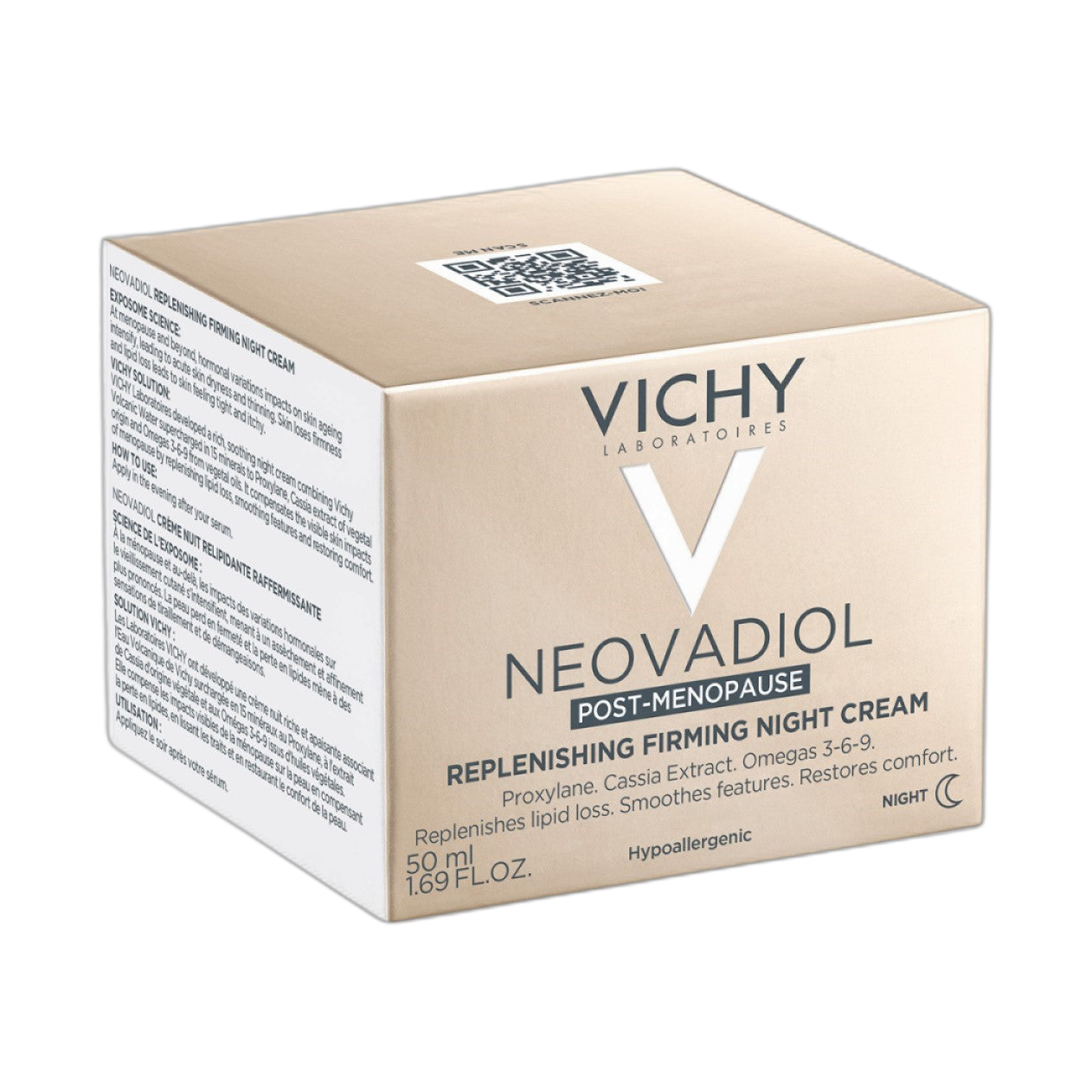 VICHY Neovadiol Postmenopausia crema de noche 50ml (fondo limpio)