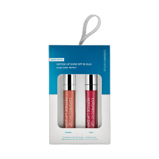 COLORESCIENCE Duo peptide lip shine spf30 - Edición Limitada (fondo limpio)