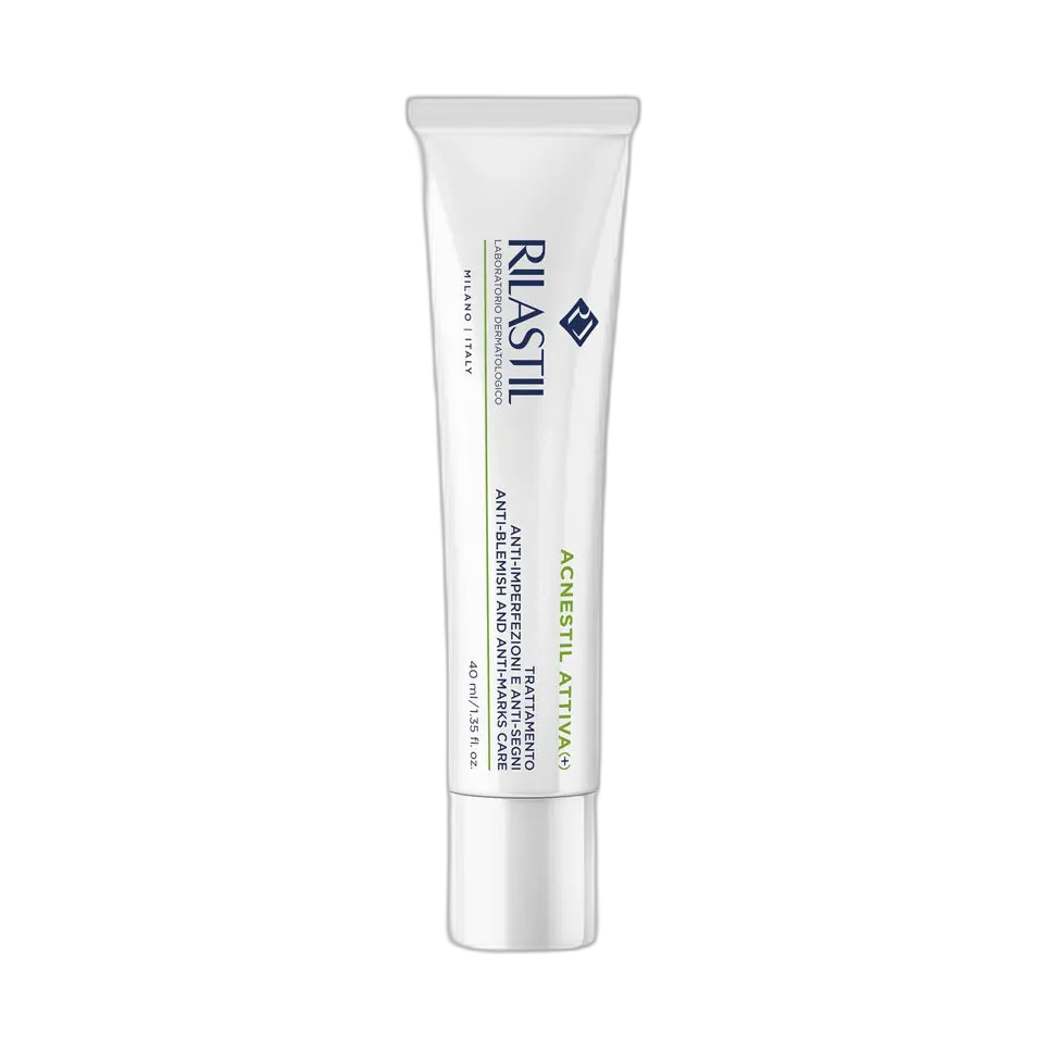 RILASTIL ACNESTIL ATTIVA (+) ANTI-BLEMISH AND ANTI-MARKS CARE 40ML (fondo limpio)