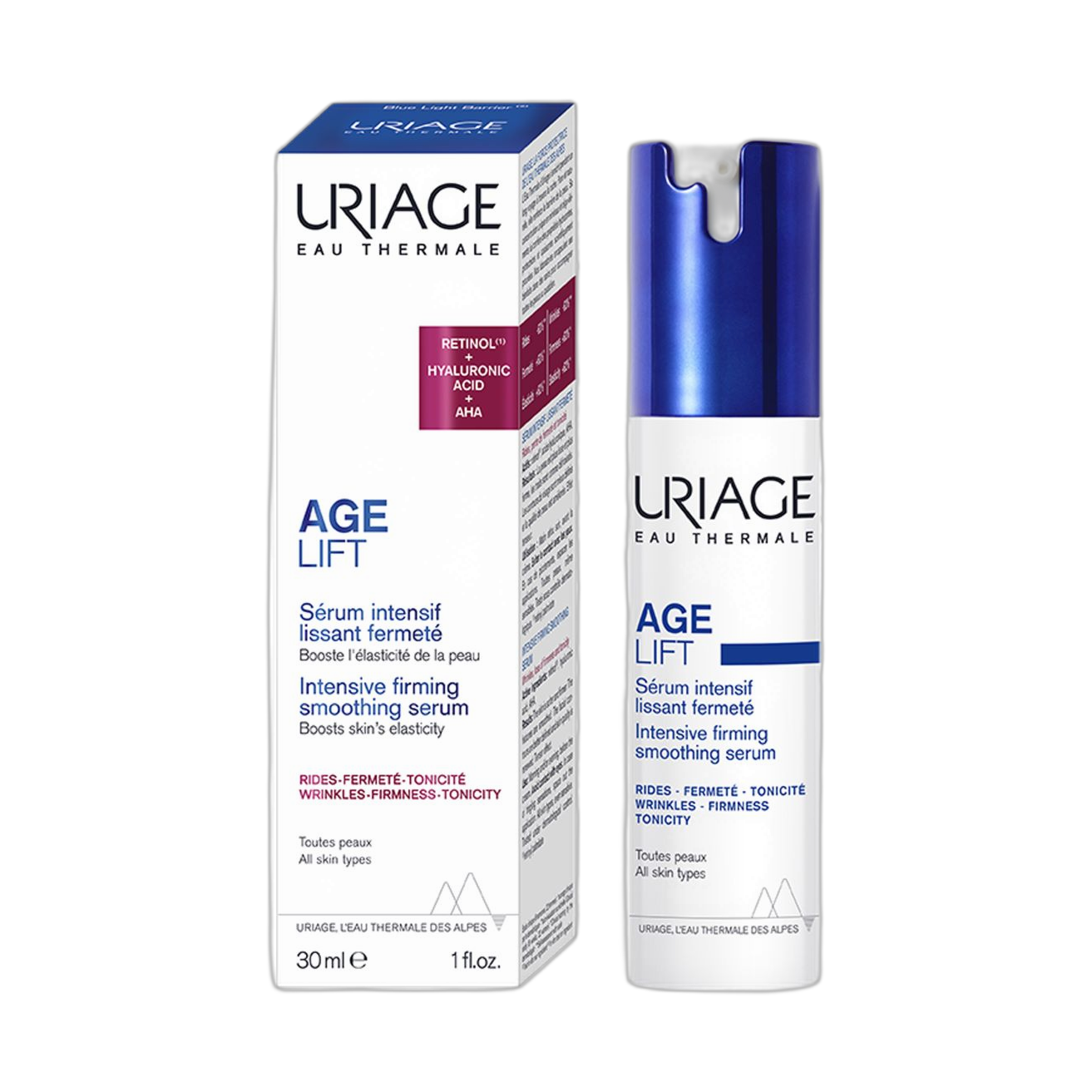 URIAGE Age lift serum alisante y reafirmante 30ml (fondo limpio)