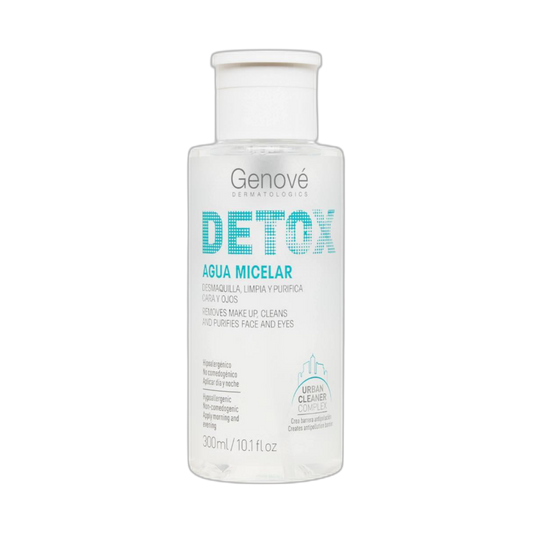 GENOVE Detox agua micelar 300ml (fondo limpio)