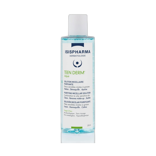 ISISPHARMA TEEN DERM Aqua micelar 250ml (fondo limpio)
