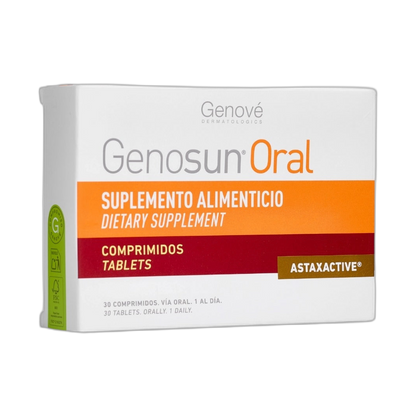 GENOVE Genosun oral suplemento alimenticio c/30 tabs. (fondo limpio)