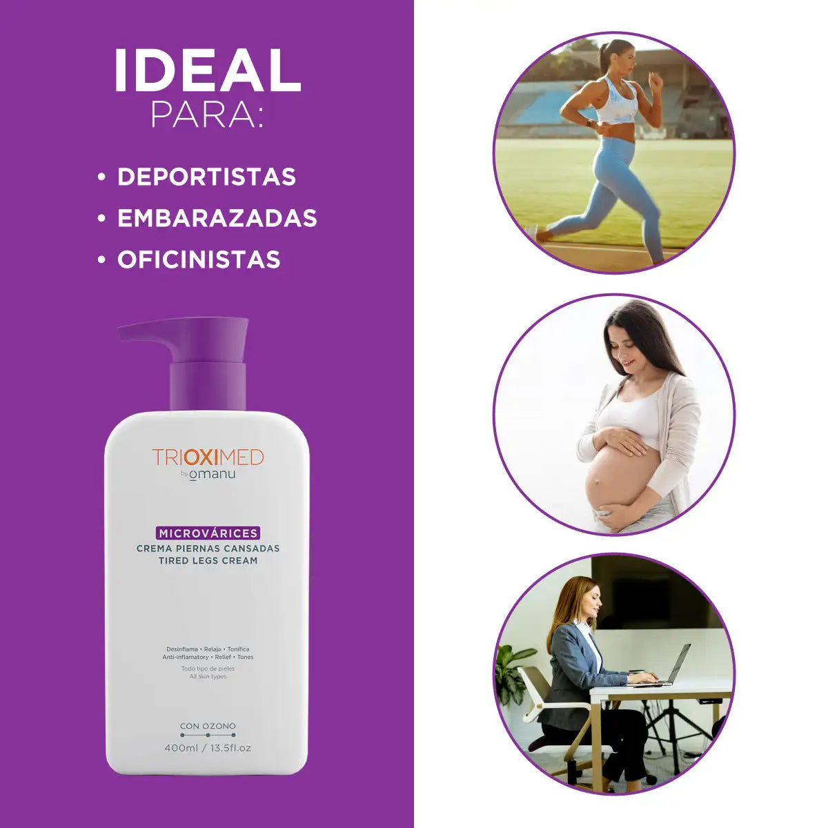 TRIOXIMED Crema Microvarices 400ml