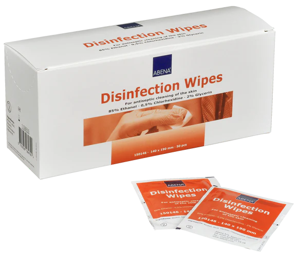 ABENA Disinfectant wipes 82%