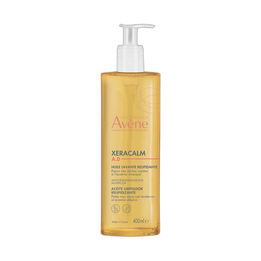 AVENE Xeracalm A.D aceite dermo-limpiador 400ml (fondo limpio)
