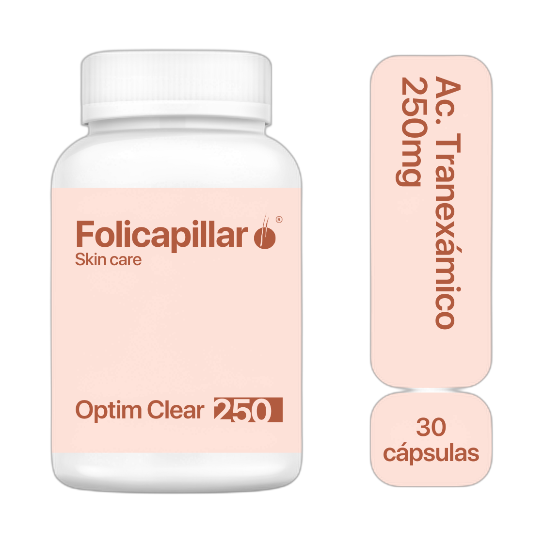 FOLICAPILLAR A. Tranexámico 250mg | 30caps — suplementos herbales de FOLICAPILLAR | comprar en Supiel
