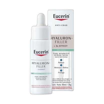 EUCERIN Hyaluron Filler pore minimizer serum 30ml (fondo limpio)