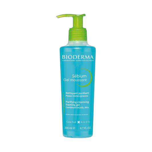 BIODERMA Sébium gel moussant 200ml (fondo limpio)