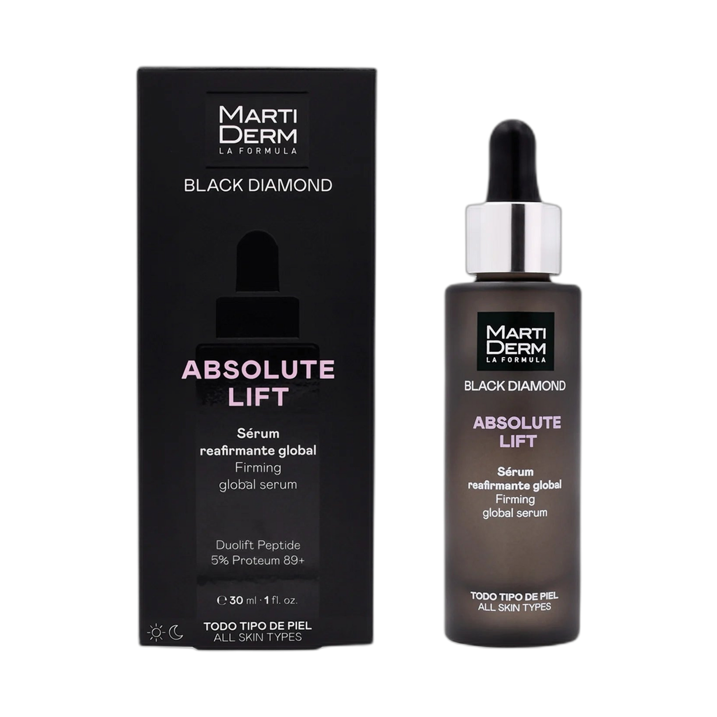 MARTIDERM Black diamond - Absolute lift 30ml (fondo limpio)
