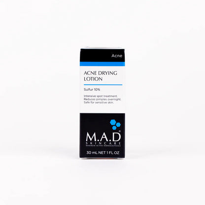M.A.D. Acne Drying Lotion Sulfur 10% 30ml
