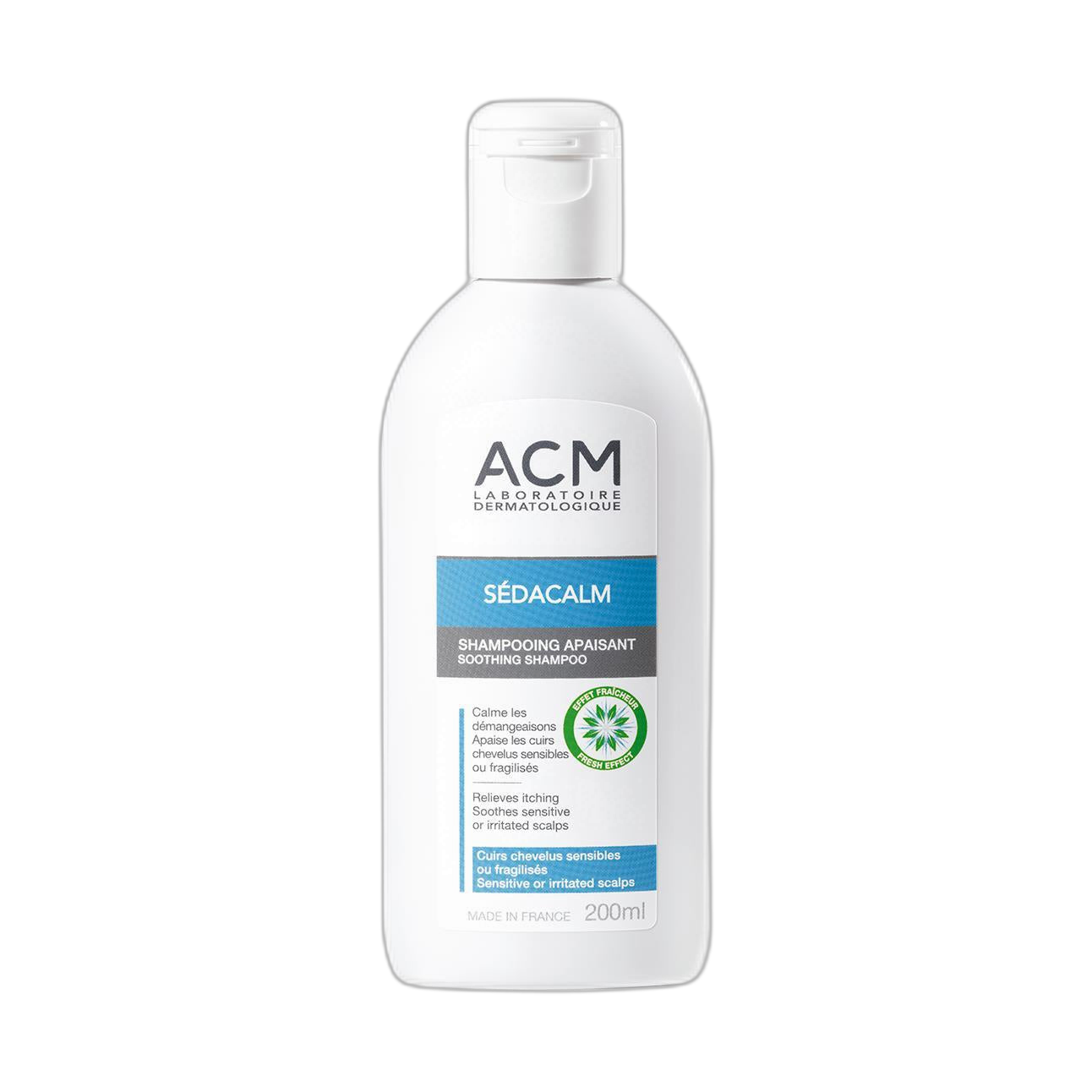 ACM SÉDACALM Shampoo calmante 200ml (fondo limpio)