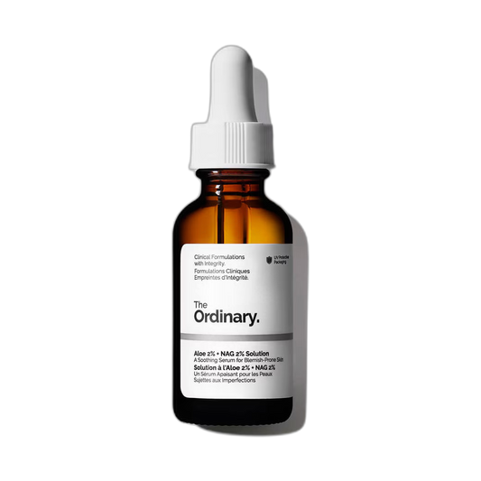 The Ordinary Aloe 2% + NAG 2% solution 30ml (fondo limpio)