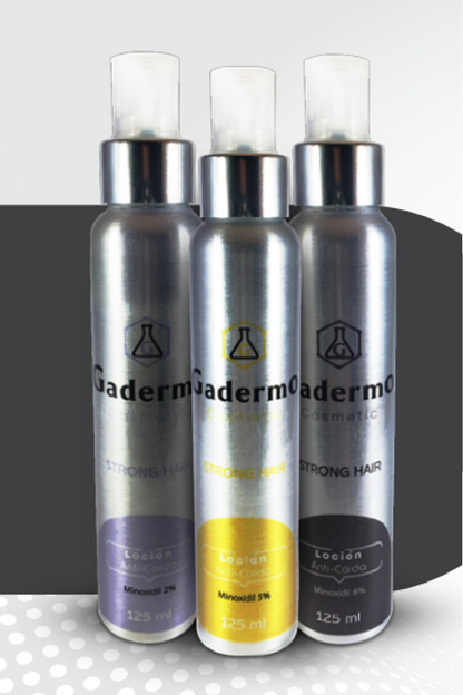 GADERMO STRONG HAIR 8% loción 125ml — tratamiento anticaída de GADERMO | comprar en Supiel