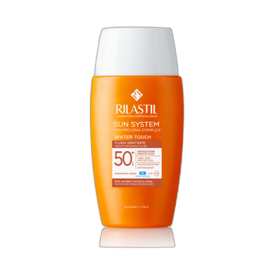 RILASTIL SUN SYSTEM PPT WATER TOUCH FLUID  SPF 50+   40ML (fondo limpio)