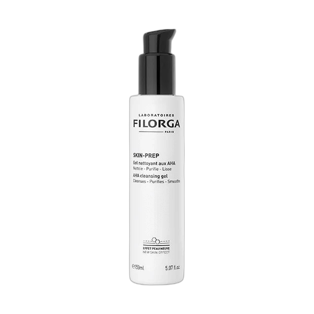 FILORGA SKIN-PREP Gel limpiador con AHA 150ml (fondo limpio)