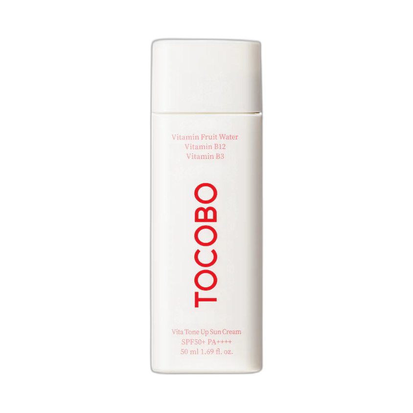 TOCOBO Vita tone up sun cream spf50+ PA++++ 50ml (fondo limpio)