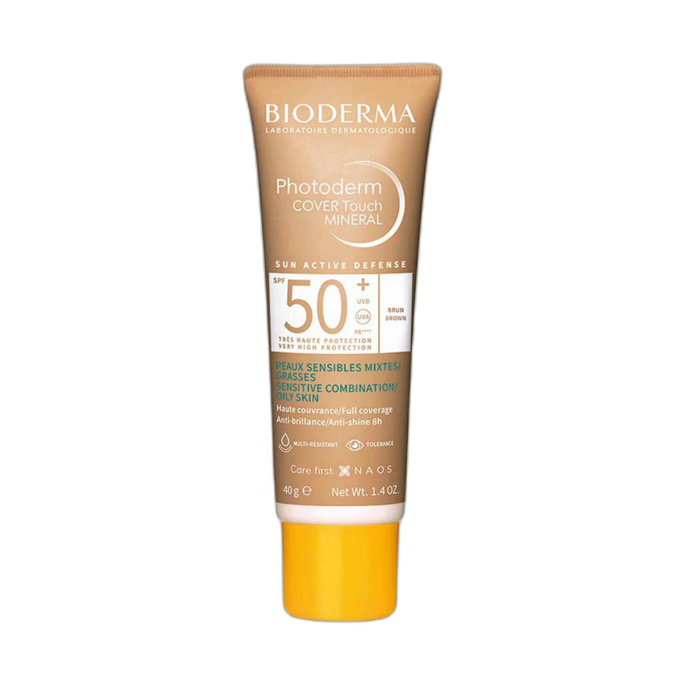 BIODERMA Photoderm COVER Touch spf50+ Tono bronce 40ml (fondo limpio)
