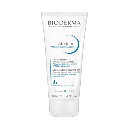 BIODERMA Atoderm Intensive gel moussant 200ml (fondo limpio)