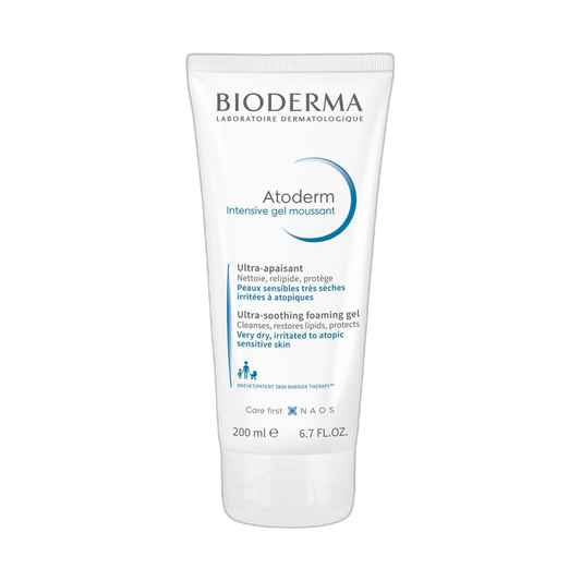 BIODERMA Atoderm Intensive gel moussant 200ml (fondo limpio)