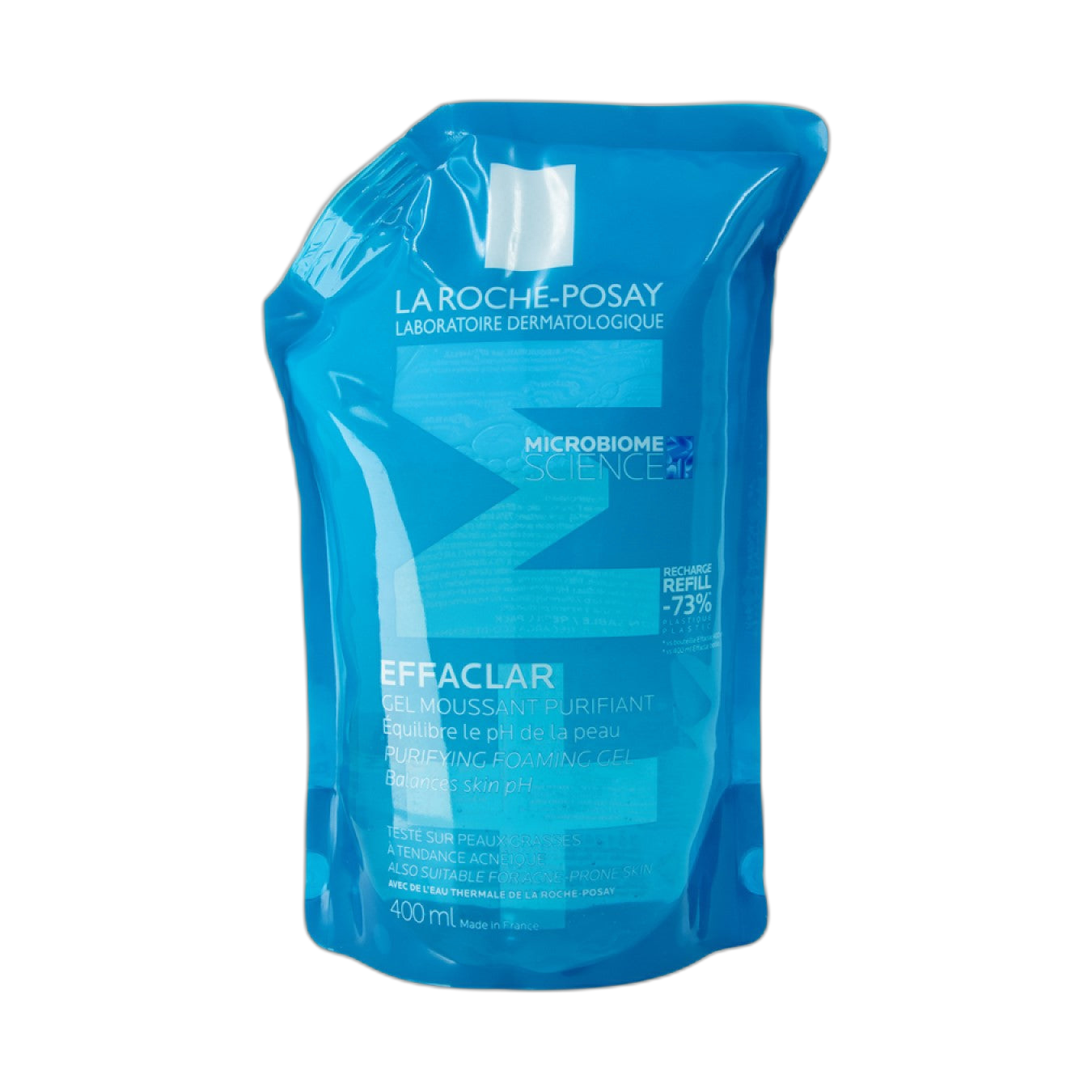 LRP Effaclar gel purificante +M refill 400ml (fondo limpio)