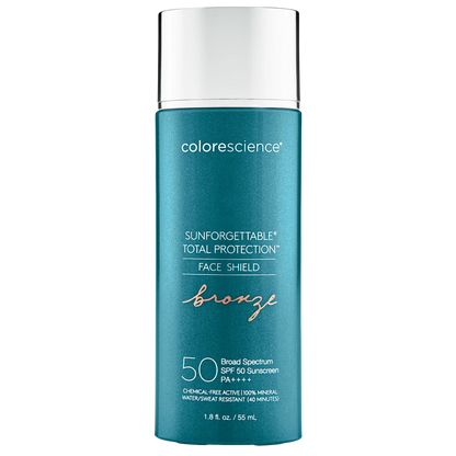COLORESCIENCE Sunforgettable total protection® face shield BRONZE spf50