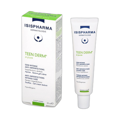 ISISPHARMA TEEN DERM α-pure 30ml (fondo limpio)