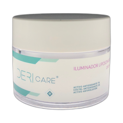 DERICARE Iluminador liposomado crema 50ml (fondo limpio)