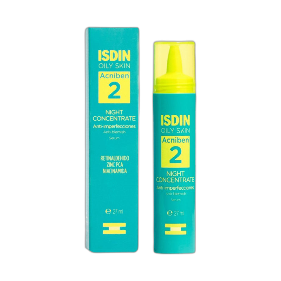 ISDIN Acniben 2 night concentrate 27ml (fondo limpio)